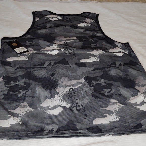 NEW NBA Black Grey Camo Camouflage Basketball Sport Tank Top Size XL - Picture 6 of 7